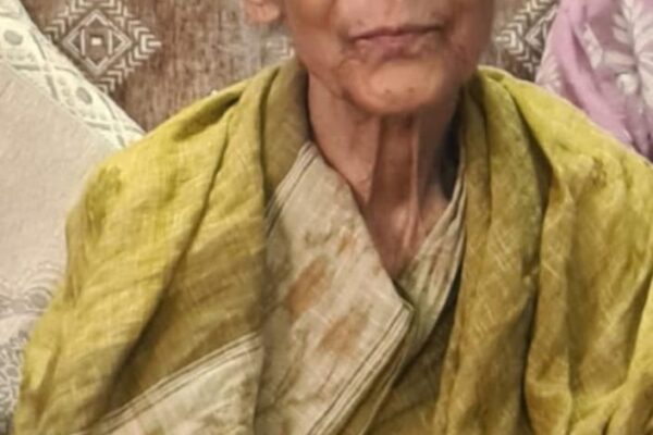 निचोड़’ मासिक पत्रिका के संपादक श्री जयप्रकाश झा(जे. पी झा) की पूज्य माता जी श्रीमती पूर्णिमा झा का निधन